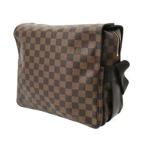 Louis Vuitton Naviglio Damier Canvas Brown Bag Shoulder